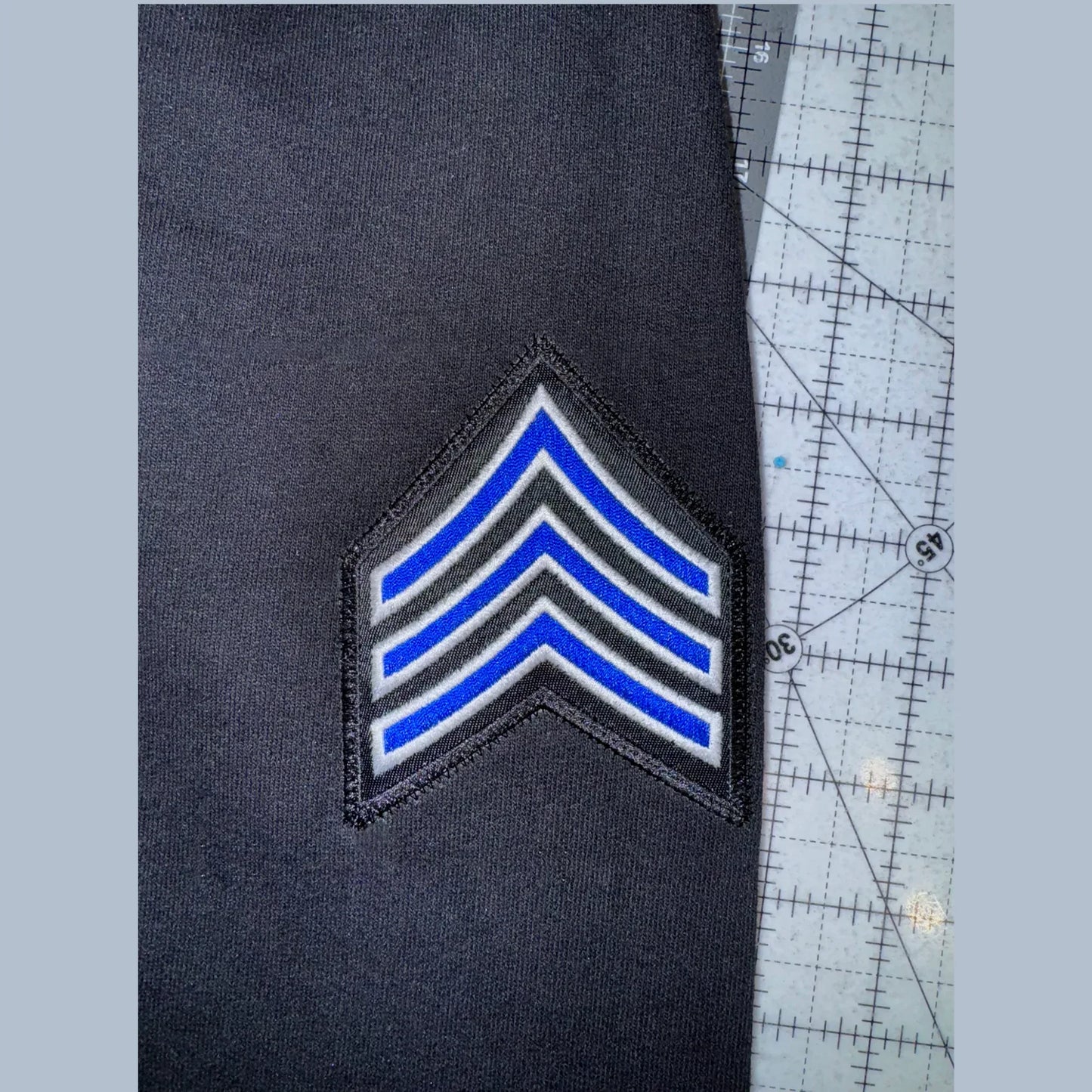 IDOC Sergeant Chevron Patch Add On