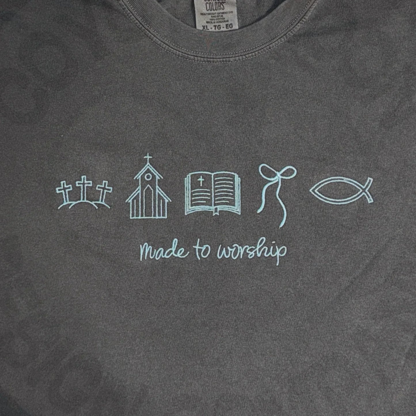 Made To Worship Short Sleeve T-Shirt - Coyote Moon Design Company