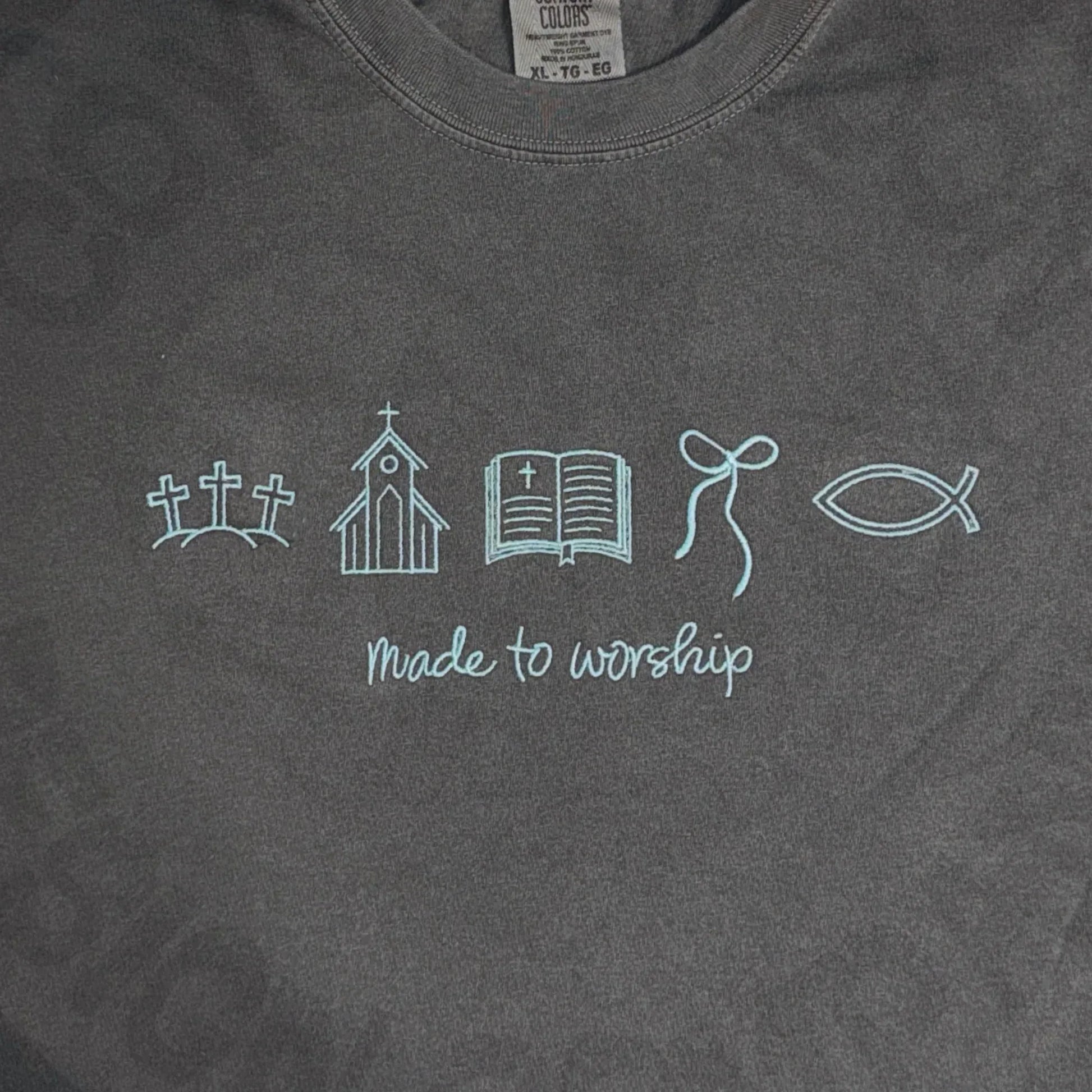 Made To Worship Short Sleeve T-Shirt - Coyote Moon Design Company