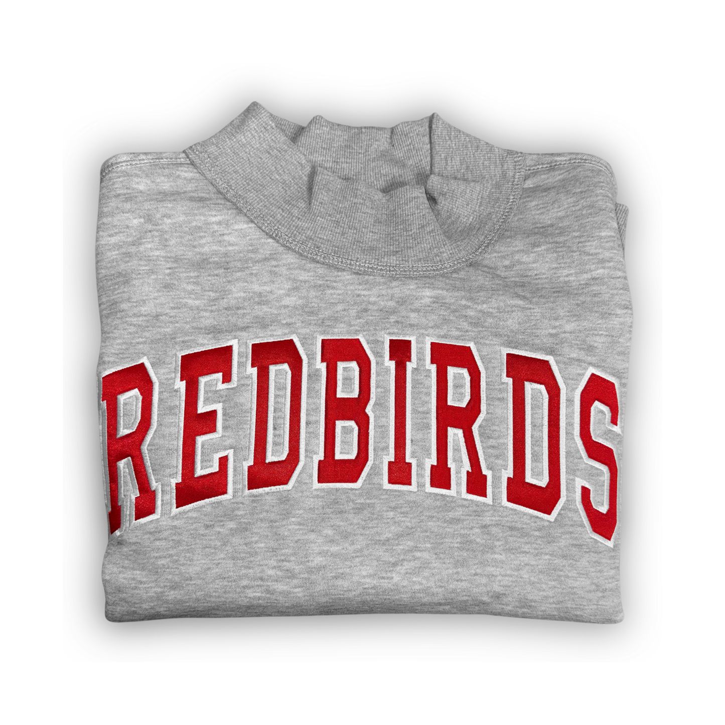 Redbirds Long Sleeve Mockneck Sweatshirt