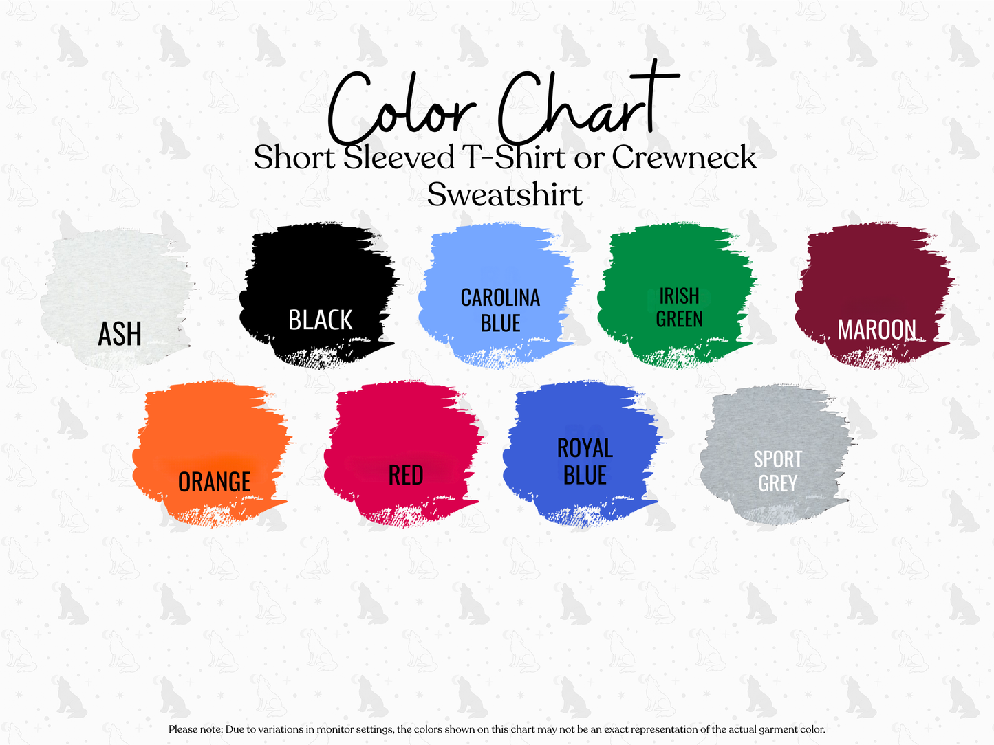 Custom Embroidered Spirit Wear | Glitter Appliqué Crewneck or T-Shirt