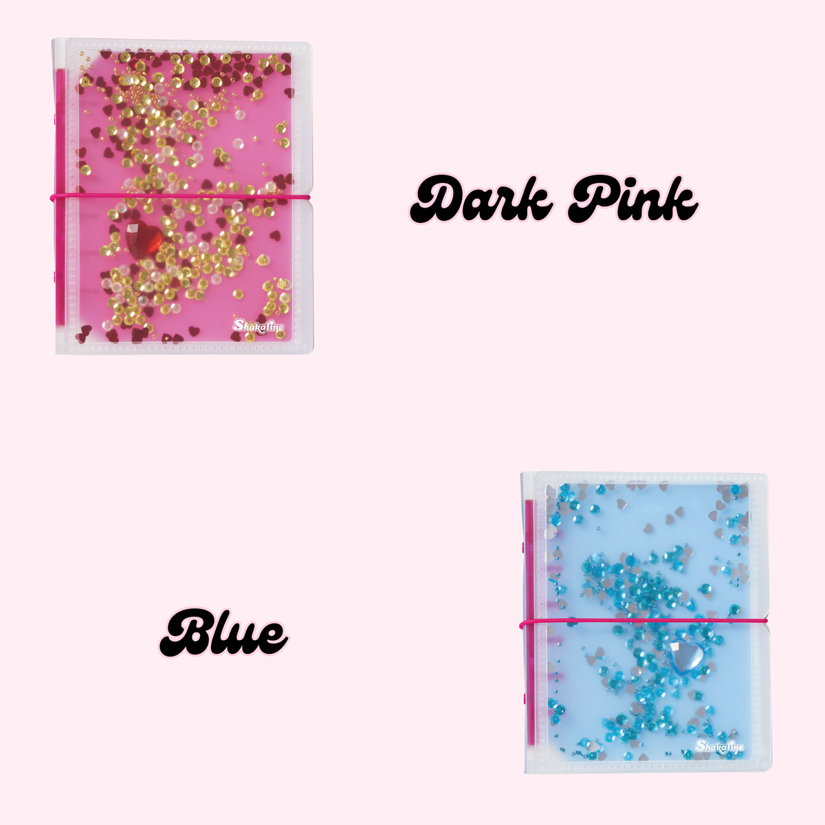 Sticker Binder- Sequin Shaker Sticker Book Y2k Nostalgia
