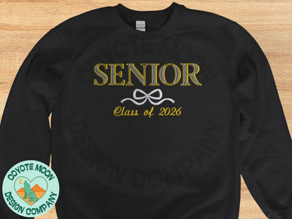 Class of 2026 Senior Customizable Crewneck Sweatshirt - Coyote Moon Design Company