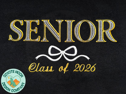 Class of 2026 Senior Customizable Crewneck Sweatshirt - Coyote Moon Design Company