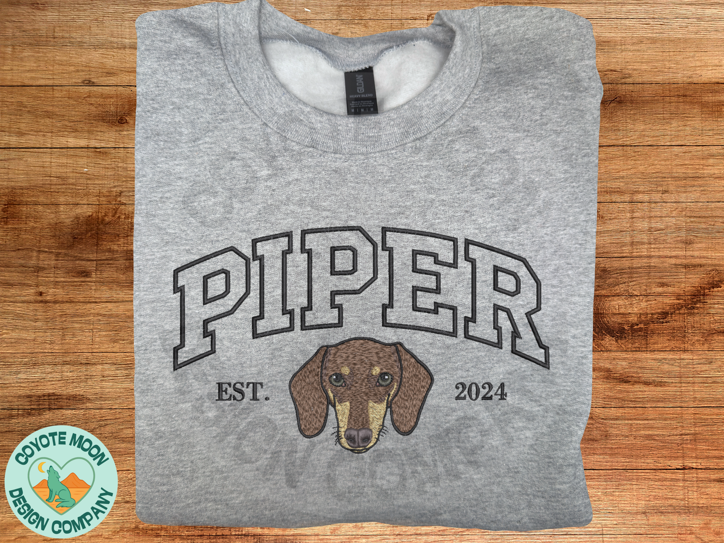 *PRE-ORDER* Custom Pet Portrait Sweatshirt or Quarter Zip