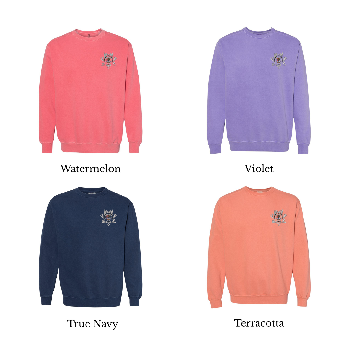 Pre-Order IDOC Comfort Colors Crewneck Sweatshirt