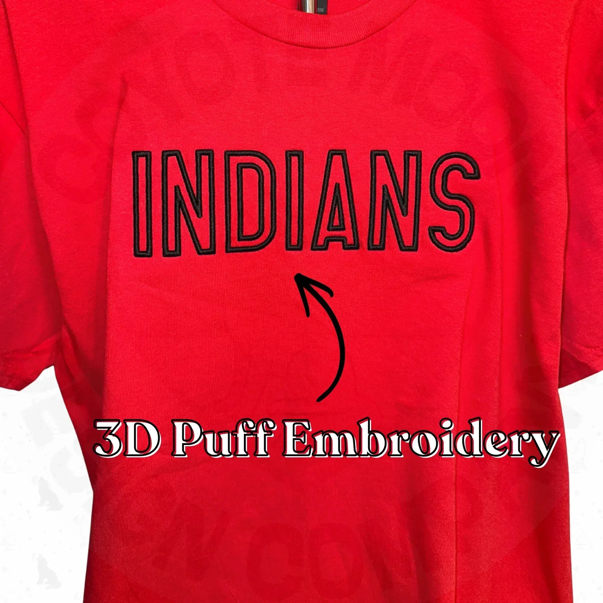 3D Puff Mascot Shirt - Coyote Moon Design Company