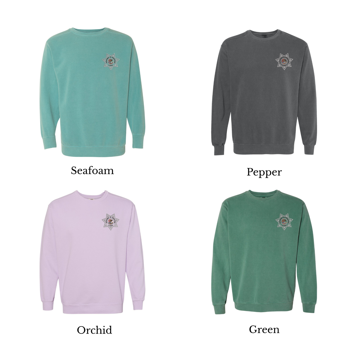 Pre-Order IDOC Comfort Colors Crewneck Sweatshirt