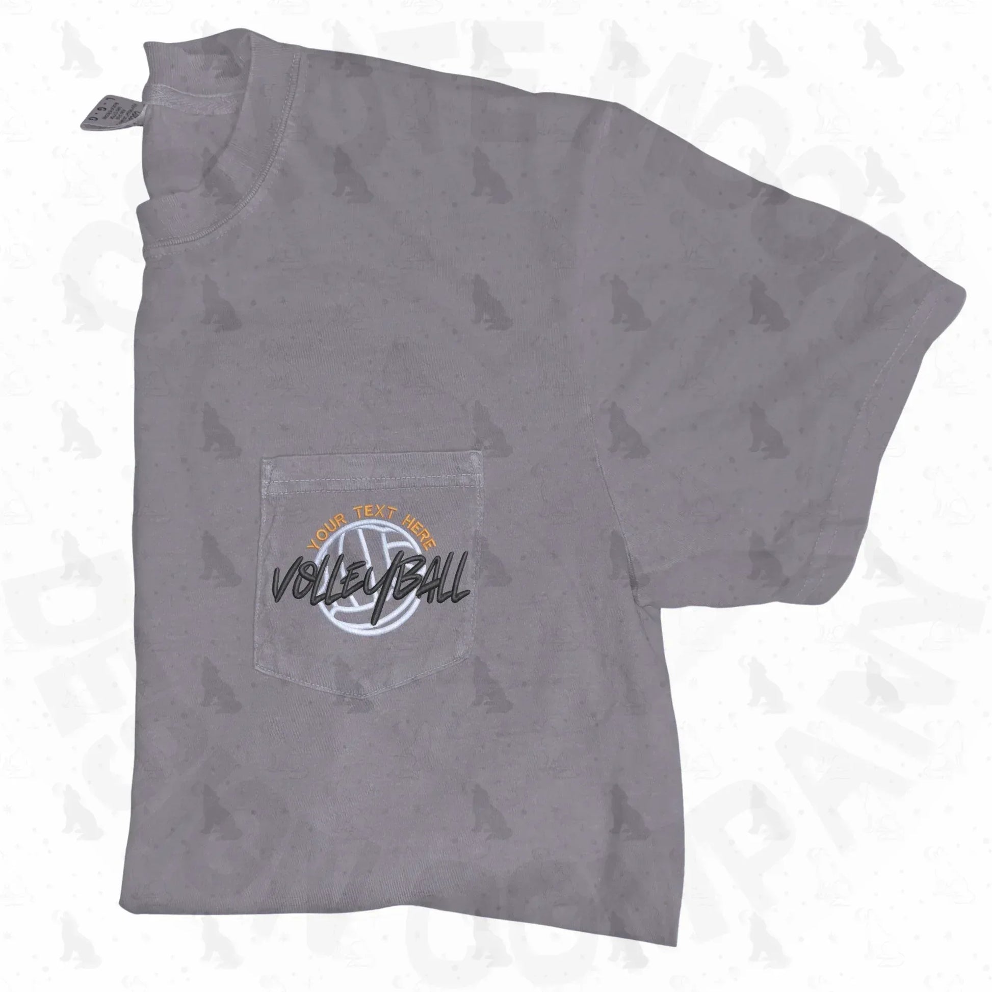 Volleyball Pocket T-Shirt - Coyote Moon Design Company
