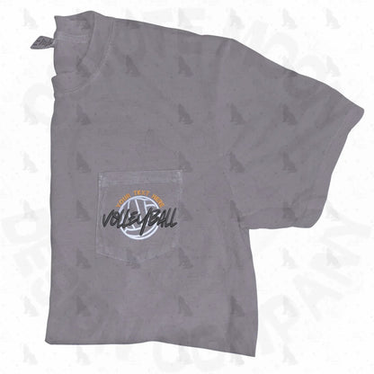 Volleyball Pocket T-Shirt - Coyote Moon Design Company