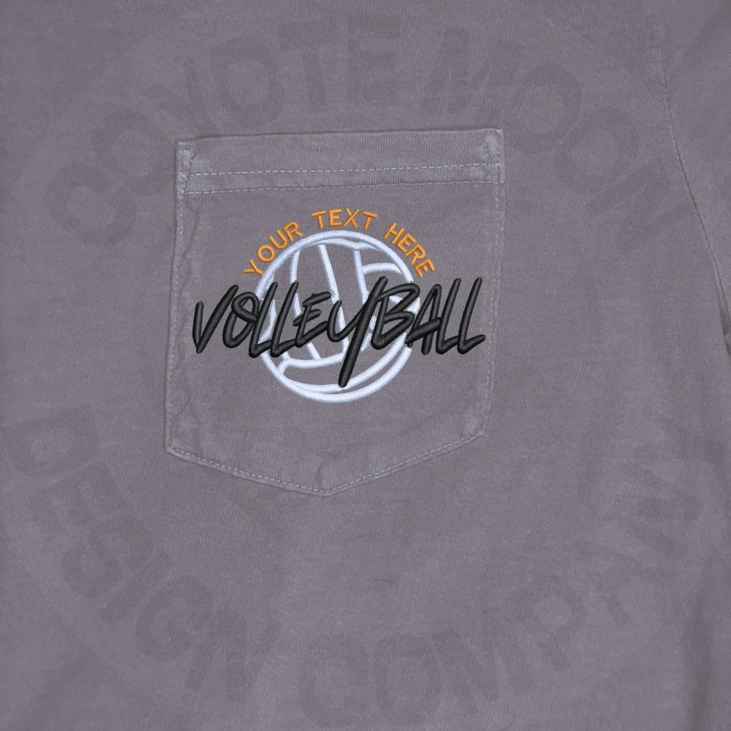 Volleyball Pocket T-Shirt - Coyote Moon Design Company