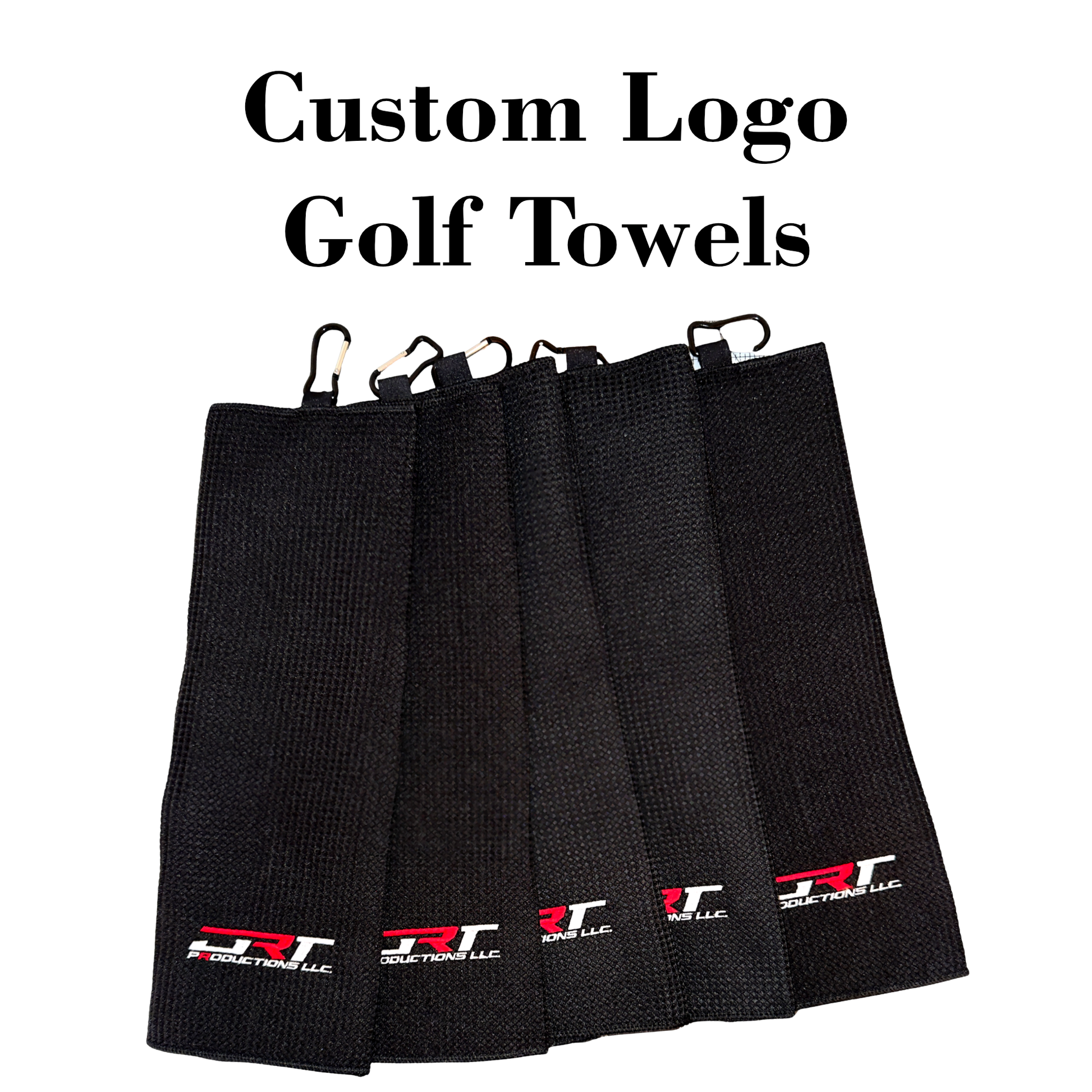 Custom Embroidered Golf Towels- Logo or Design