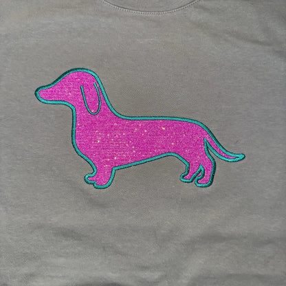 Dachshund Silhouette Short Sleeve T-Shirt - Coyote Moon Design Company