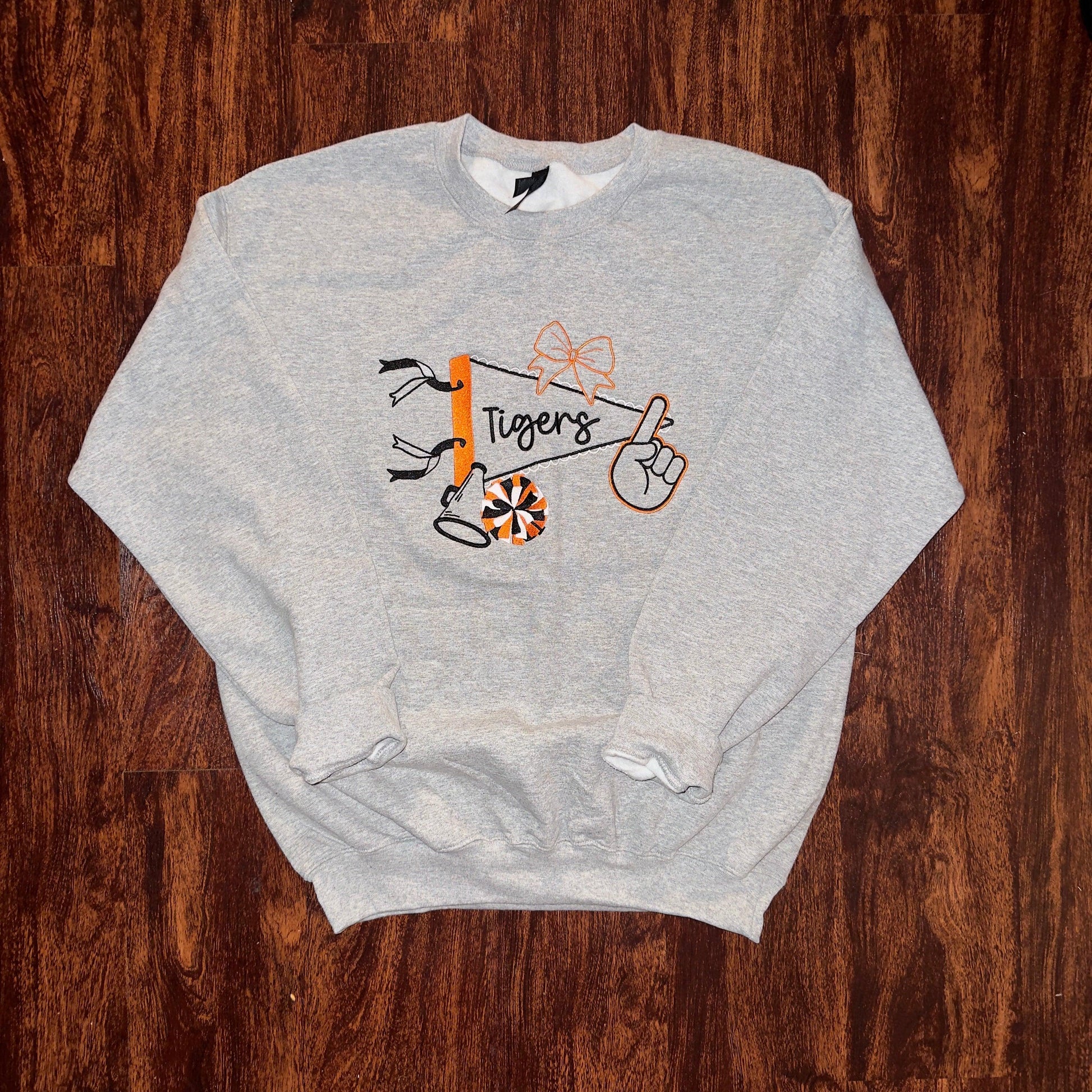 Customizable Team Cheer Pennant Sweatshirt - Coyote Moon Design Company