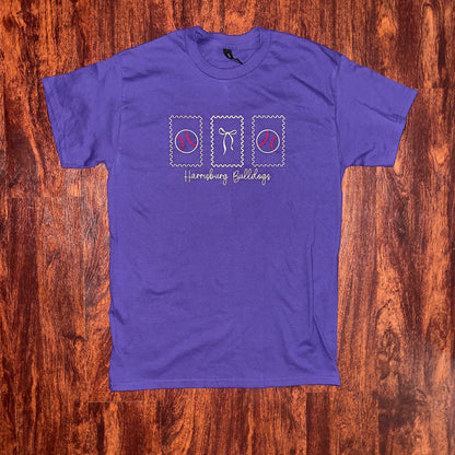 Baseball Stamps T-shirt or Sweatshirt - Coyote Moon Design Company