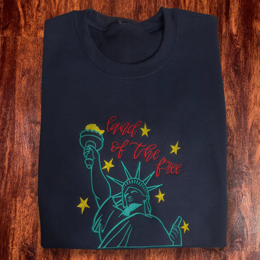 Land of The Free Sweatshirt or Hoodie