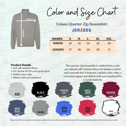 3D Puff Healthcare 1/4 Zip - Coyote Moon Design Company