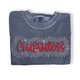 Rhinestone Bling Short Sleeve T-Shirt -Customizable