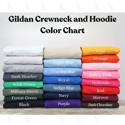 Custom Floral Letter School Sweatshirt - Coyote Moon Design Company