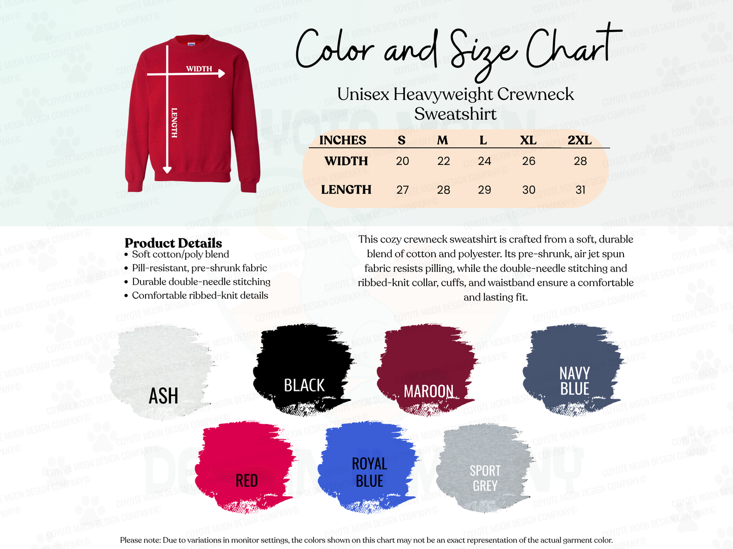 Class of 2026 Senior Customizable Crewneck Sweatshirt
